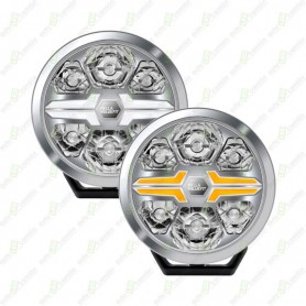 Faro Largo Alcance LED HELLA VALUEFIT Chrome Blade 9"