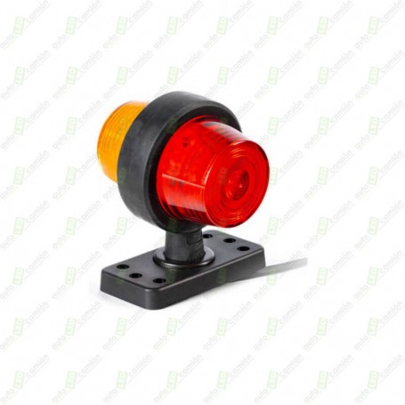 Piloto Balizamiento LED Retro Fristom Ámbar-Rojo