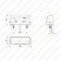 Piloto de Matrícula LED HORPOL