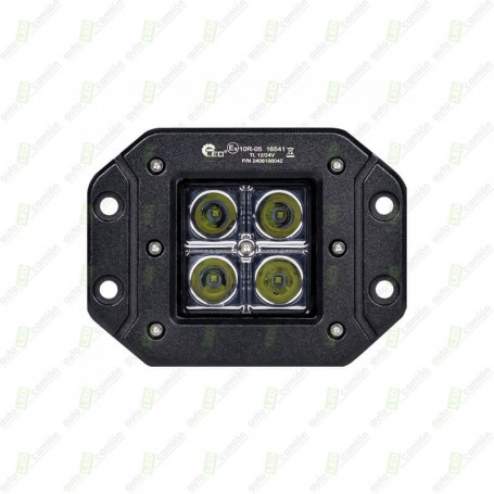 Faro de Trabajo 4 LEDs Empotrable